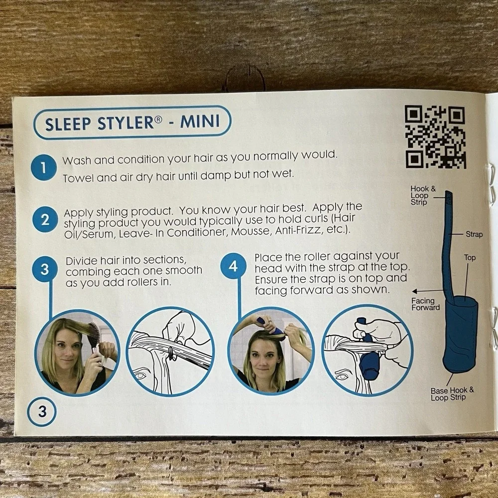 The Sleep Styler Mini Heat-Free Rollers‎ 12-3